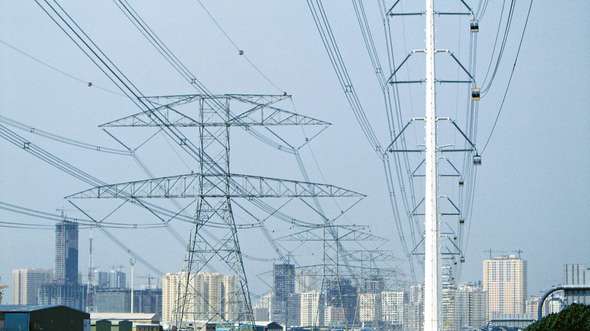 Hochspannungsleitungen